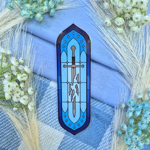 Image of Lord of The Rings Stained Glass Window Bookmarks