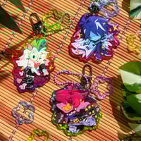 Image 1 of Deltarune LIGHTNERS LIVE! Epoxy Charms