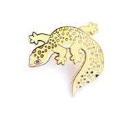 Image 13 of LGBTQIA+ Rainbow Spots Leopard Gecko Enamel Pins