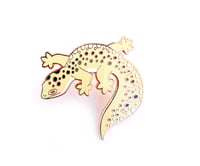Image 11 of LGBTQIA+ Rainbow Spots Leopard Gecko Enamel Pins