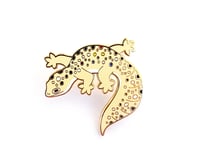 Image 14 of LGBTQIA+ Rainbow Spots Leopard Gecko Enamel Pins