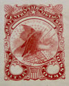 #123-CIVIL WAR SALE: SPECTACULAR GREAT CENTRAL SANITARY FAIR PROOF STAMP, NO DENOMINATION