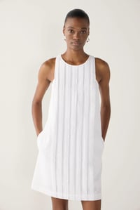 Image 4 of foemina gem dress white 