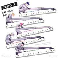 Image 2 of PLAVE LONG LEGS RULER (IN STOCK)