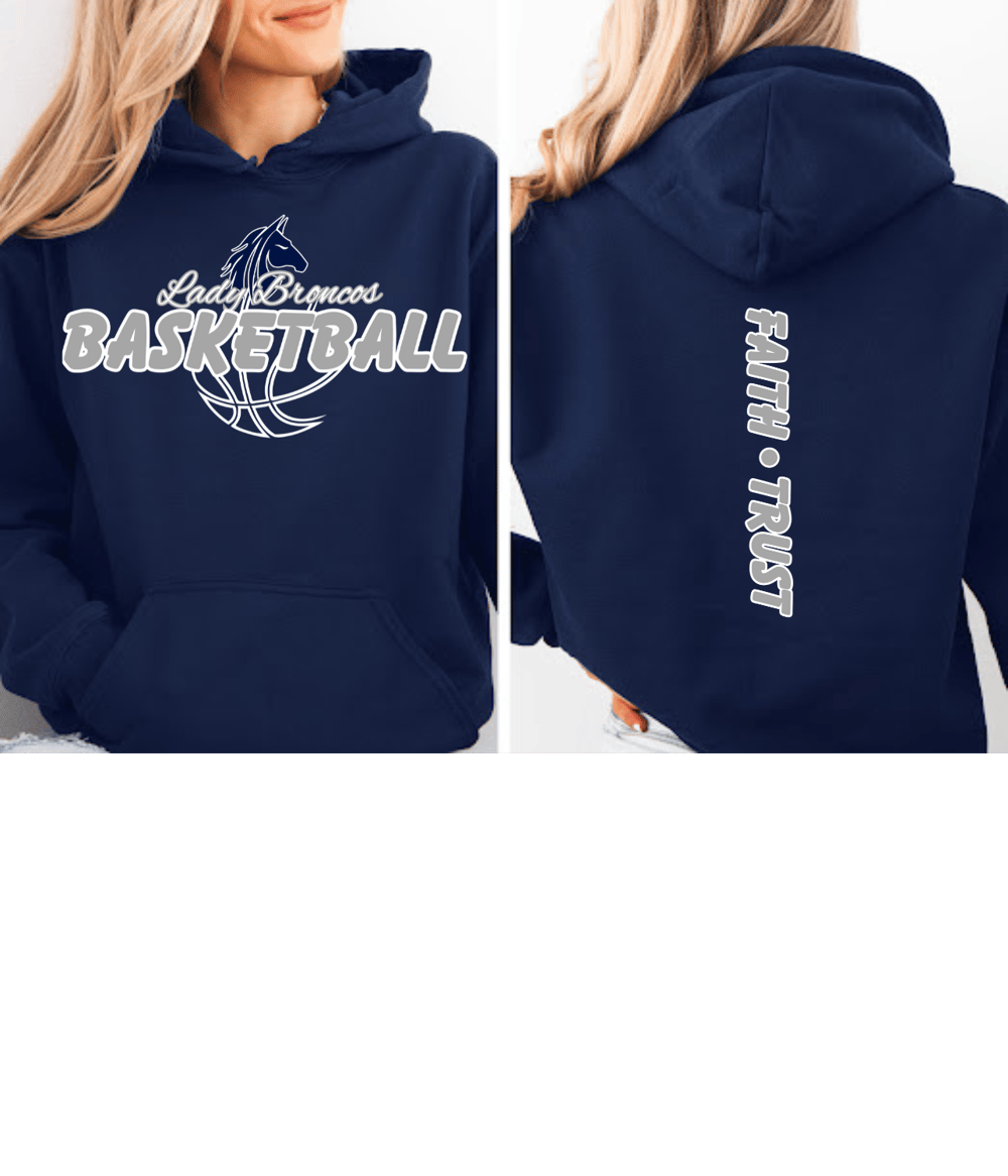 Image of Lady Broncos Faith Hoodie