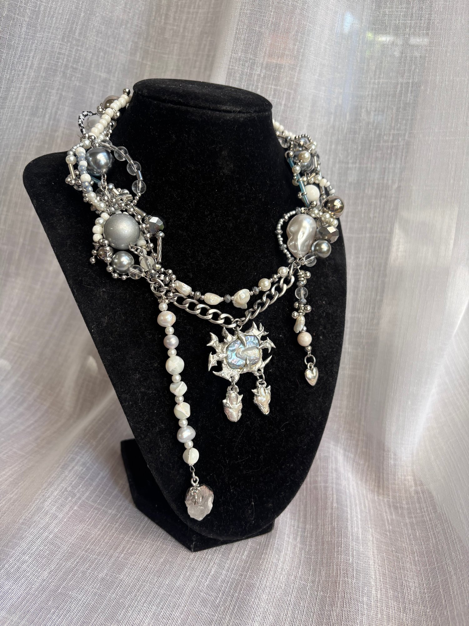 Image of Cyber Pearl Necklace