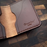 Image 4 of Holiday Give Back Sale "Artie" Bifold Wallet (Dark Brown)