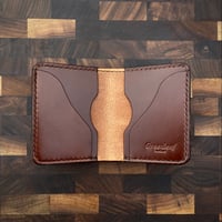 Image 1 of Holiday Give Back Sale "Artie" Bifold Wallet (Dark Brown)