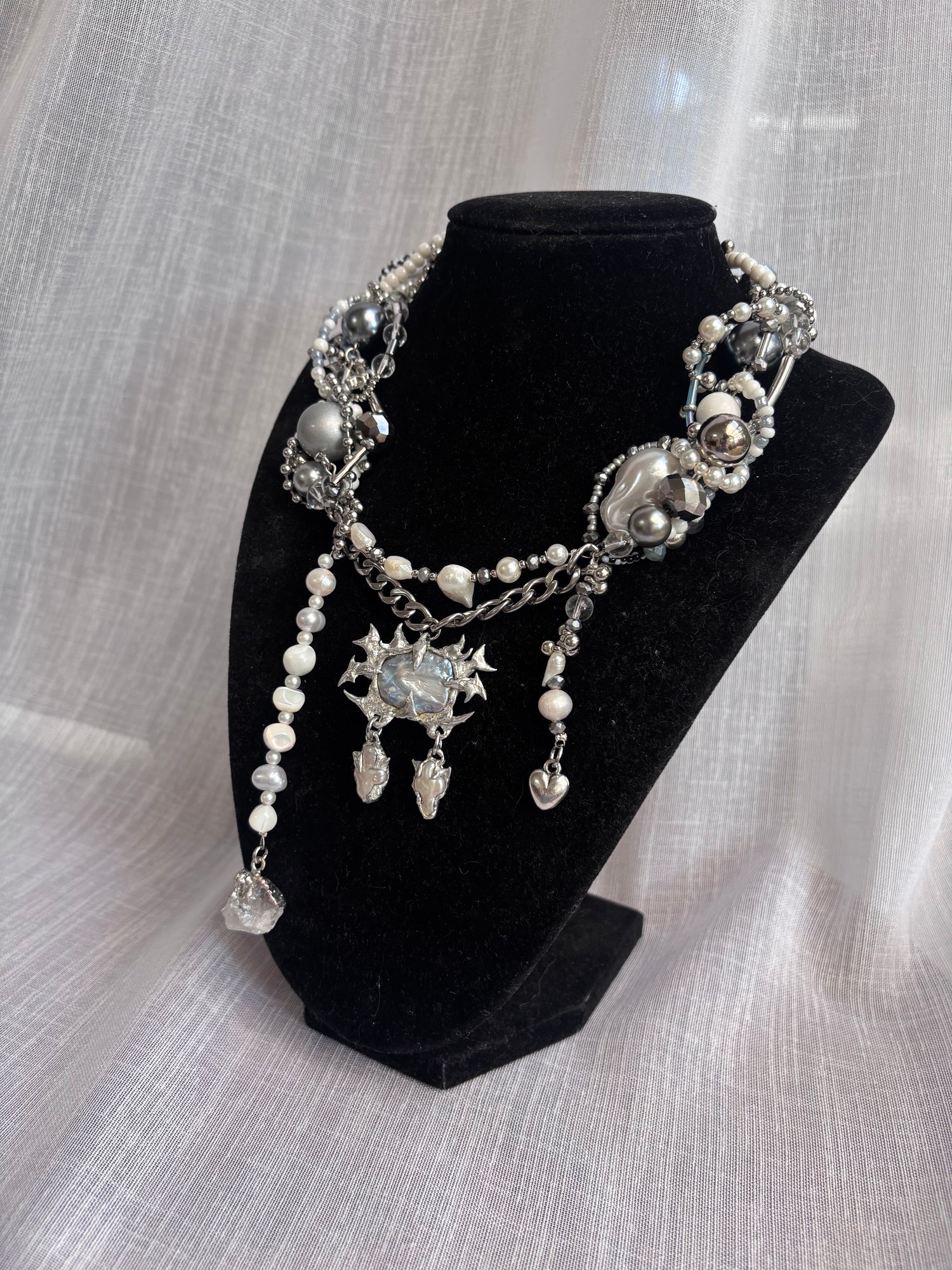 Image of Cyber Pearl Necklace