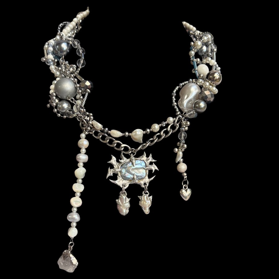 Image of Cyber Pearl Necklace