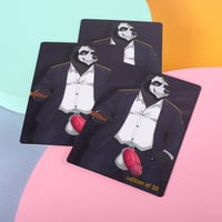 Image 3 of "Yetsu Suited Up"  Art Card Series 1 Limited Edition of 20