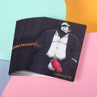 Image 4 of "Yetsu Suited Up"  Art Card Series 1 Limited Edition of 20