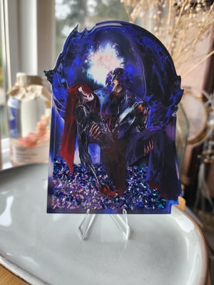 Image of arcane | jayvik "my flesh is afraid but i am not" charm / quicksand block