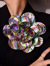 Image 3 of “Le Grand Bloom” Brooch & Hair Pin  - 3 Colours