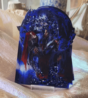 Image of arcane | jayvik "my flesh is afraid but i am not" charm / quicksand block