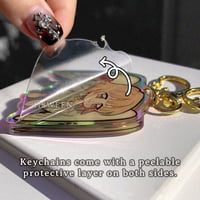 Image 7 of DunMesh Rainbow Keychains