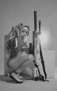 MONOGURUI poncho-dress: (PRINCESS UNRULY HAIR)(ii)