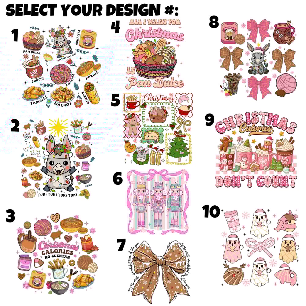 Image of Holiday/Christmas T-shirt 🎄💖  (Different Designs & Colors Available)