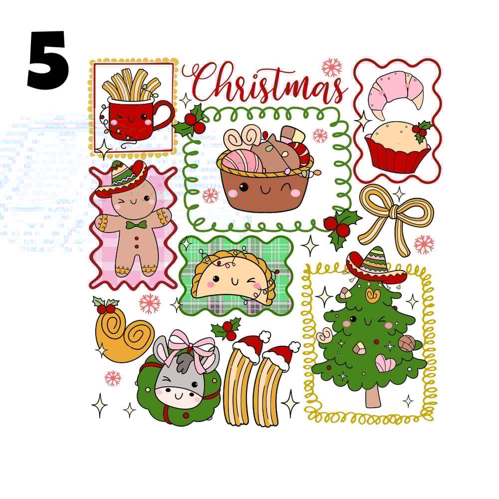 Image of Holiday/Christmas Crewneck (Different Colors & Designs Available)🎄💕