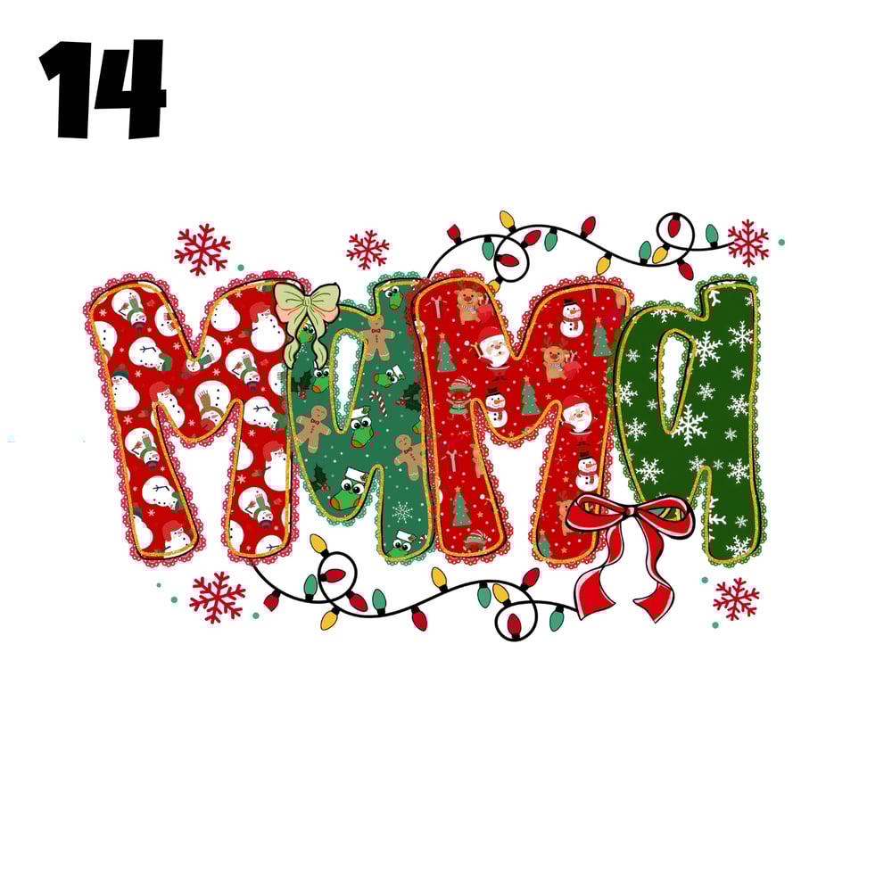 Image of Holiday/Christmas Crewneck (Different Colors & Designs Available)🎄💕