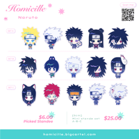Image 1 of Naruto Mini Standee [Picked + Set]