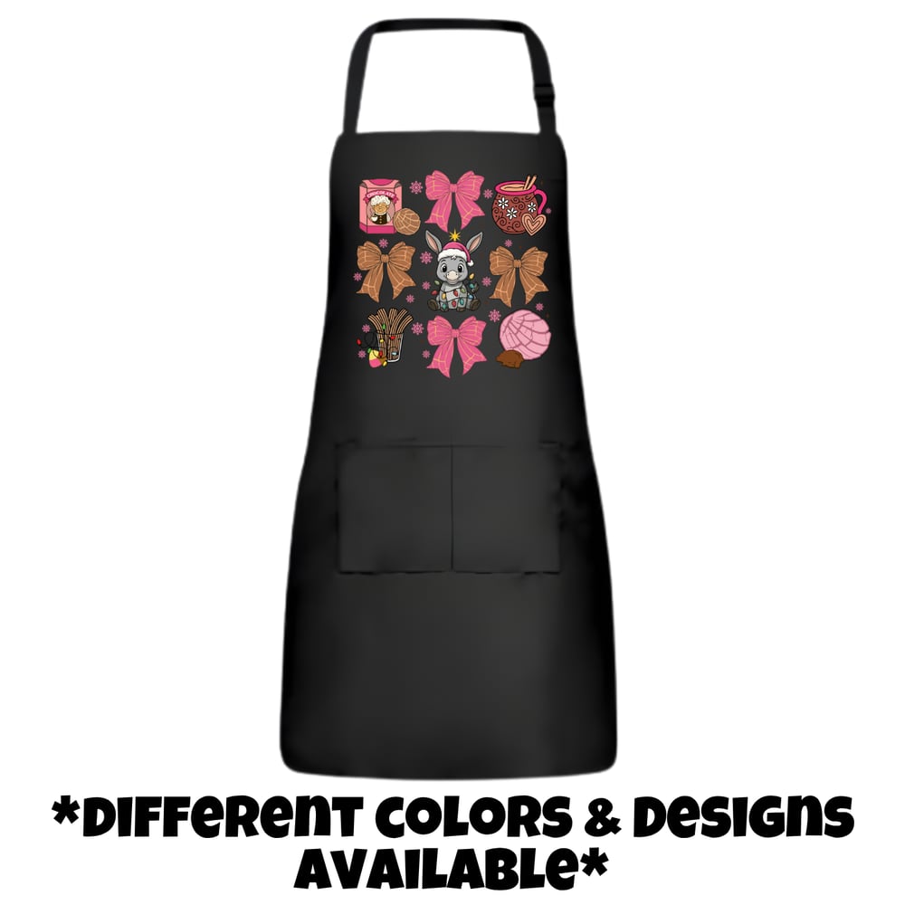 Image of Christmas/Holiday Apron🎄 (Different Designs Available)