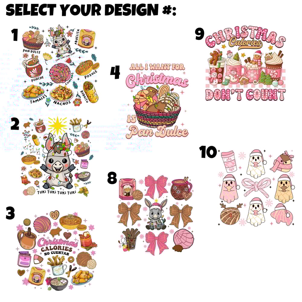 Image of Christmas/Holiday Apron🎄 (Different Designs Available)