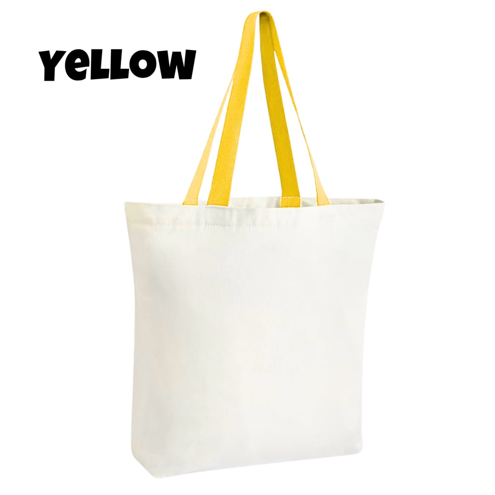 Image of Holiday/Christmas Canvas Tote Bag🎄✨ (Different Designs & Colors Available)