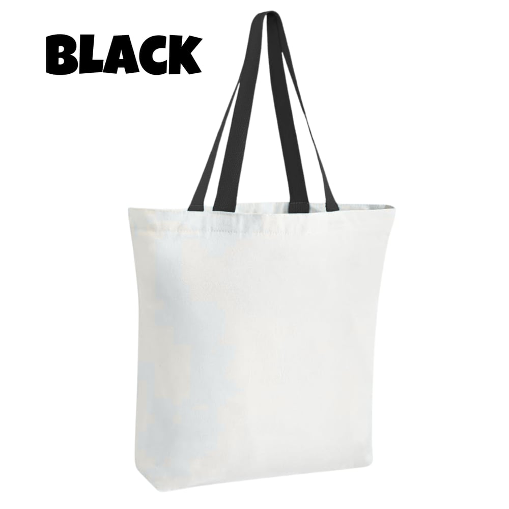 Image of Holiday/Christmas Canvas Tote Bag🎄✨ (Different Designs & Colors Available)