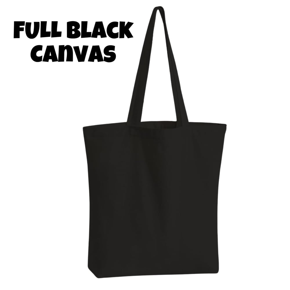 Image of Holiday/Christmas Canvas Tote Bag🎄✨ (Different Designs & Colors Available)