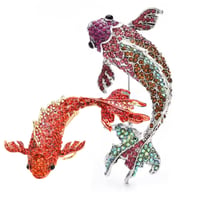 Image 1 of “Koi Crush” Brooch - 2 Colours