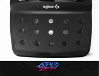 Image 3 of Logitech Pedal Plate and Heel Plate Grip Mod Decals G27/G29/G920