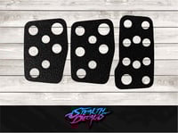 Image 4 of Logitech Pedal Plate and Heel Plate Grip Mod Decals G27/G29/G920