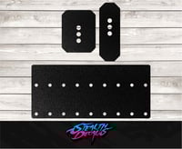 Image 1 of Thrustmaster Raceline LTE Pedal and Heel/ Foot Plate Grip Mod Sim Racing anti slip upgrade