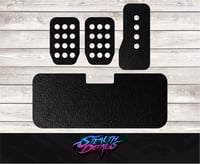 Image 1 of Logitech PRO Pedal Plate and Footplate Grip Mod Decal anti slip upgrade