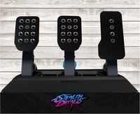 Image 2 of Logitech PRO Pedal Plate and Footplate Grip Mod Decal anti slip upgrade