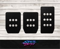 Image 2 of Thrustmaster T3PM Pedal Plate Grips Mod Sim Racing Drifting anti slip upgrade