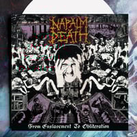 Napalm Death "From Enslavement to Obliteration" LP PRE-ORDER