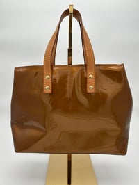 Image 1 of Louis Vuitton Reade PM Bronze Vernis Leather Top Handle Bag