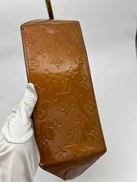 Image 10 of Louis Vuitton Reade PM Bronze Vernis Leather Top Handle Bag