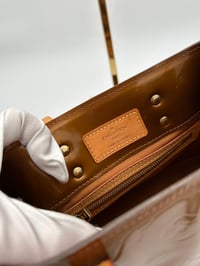 Image 14 of Louis Vuitton Reade PM Bronze Vernis Leather Top Handle Bag