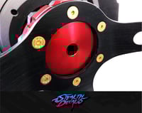 Image 1 of Aluminium Steering Wheel Hub Adapter with Bolts 70mm Fits Thrustmaster Momo t300, t500, tx, ts-pc, T