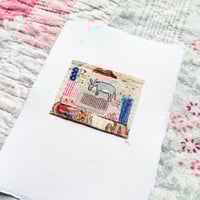 Image 3 of Art textile - ORIGINAL hand stitched collage 