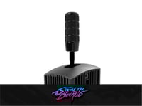 Image 2 of Gear Shifter knob and adapter Weighted non slip fits Fanatec Clubsport Mod Sim