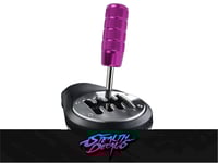 Image 2 of Weighted Gear Shifter knob and adapter Non-slip to fit Thrustmaster TH8A Sim Racing Drifting