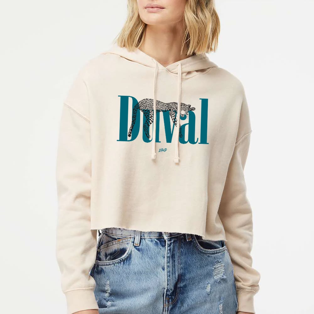 Duval Cat - Ladies crop hoodie | DTWD