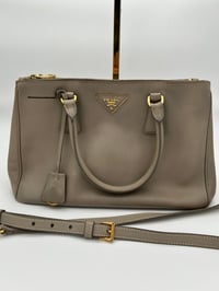 Image 1 of Prada Galleria Saffiano Leather Bag Medium Slate Grey