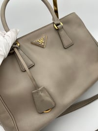 Image 2 of Prada Galleria Saffiano Leather Bag Medium Slate Grey