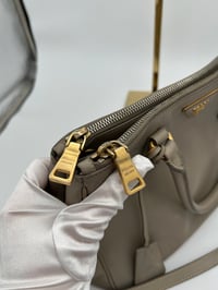 Image 7 of Prada Galleria Saffiano Leather Bag Medium Slate Grey