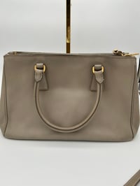 Image 8 of Prada Galleria Saffiano Leather Bag Medium Slate Grey